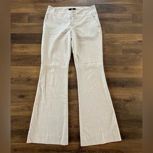 Mossimo Light Beige Flare Pants